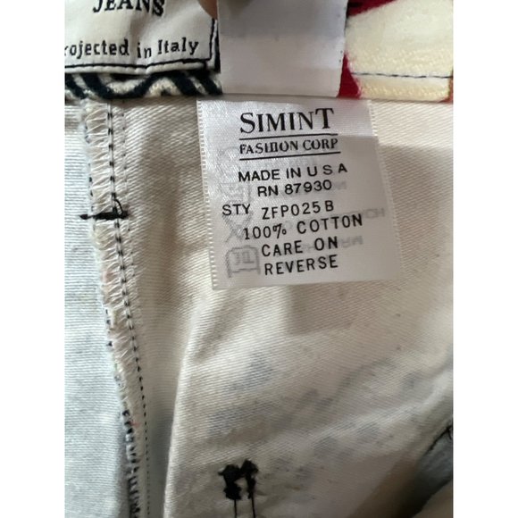 Vintage Moschino Floral Patchwork Pant Trousers Logo Design Pants - Picture 16 of 16